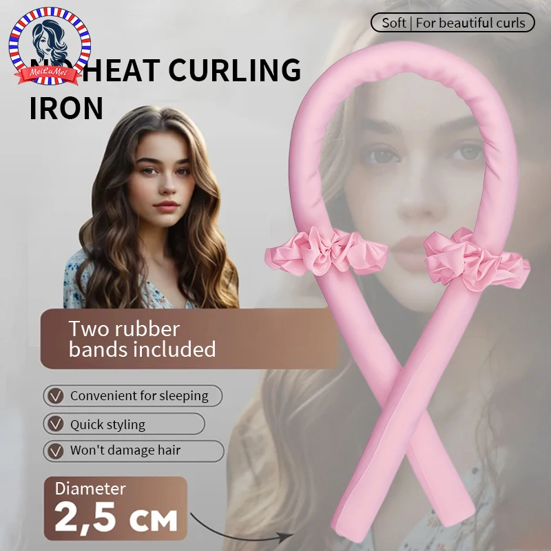 Hair Care Kit - Isısız Saç Kıvırma Seti - Saten
