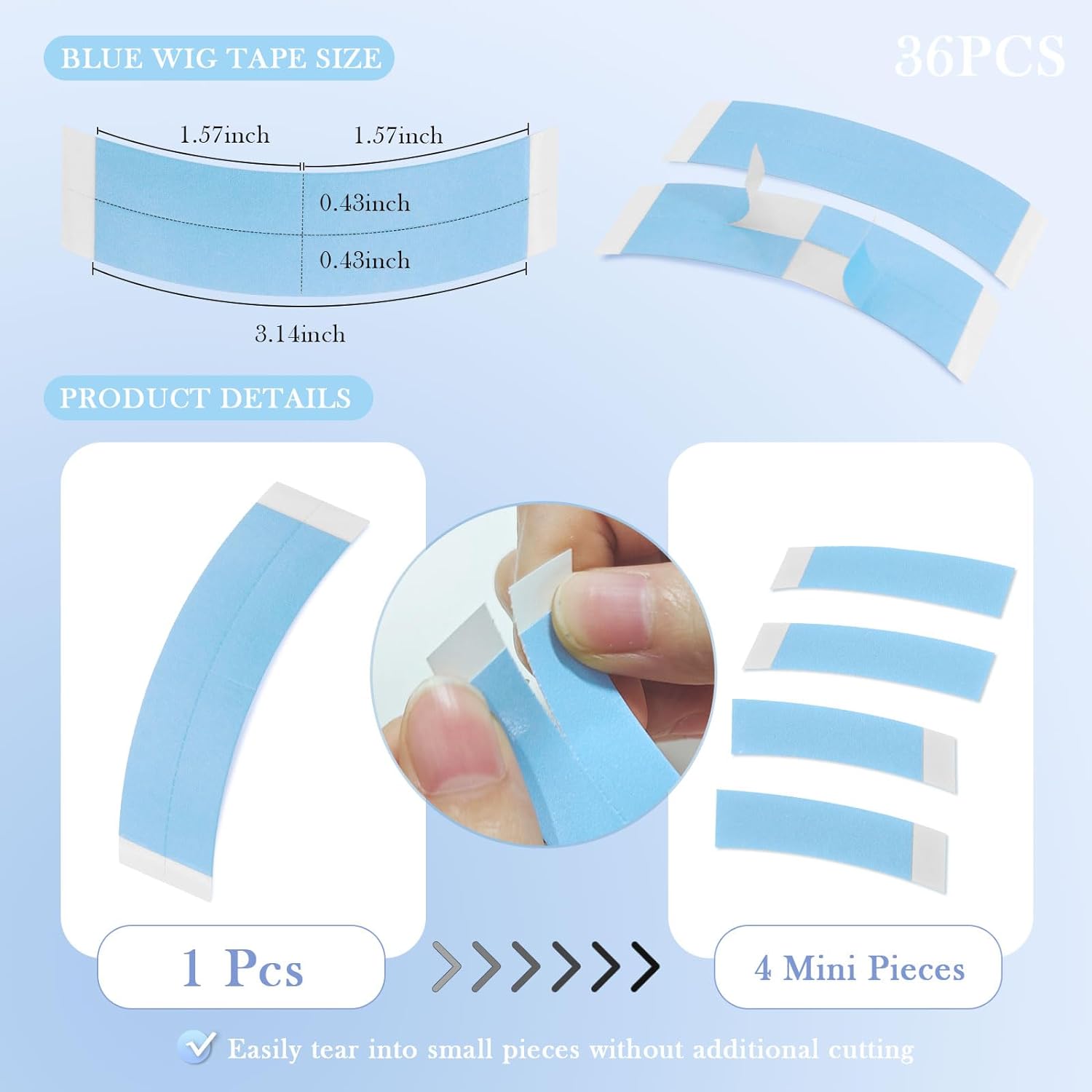 36 adet/grup Supertape Su Geçi - Hair Care Kit incelemesi ve fiyatı
