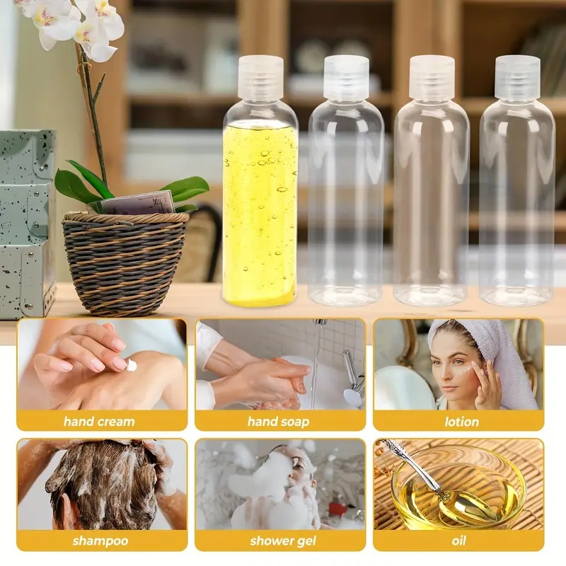 1/3/5/10 adet 50ML 100ML plast - Dry Shampoo Travel incelemesi ve fiyatı