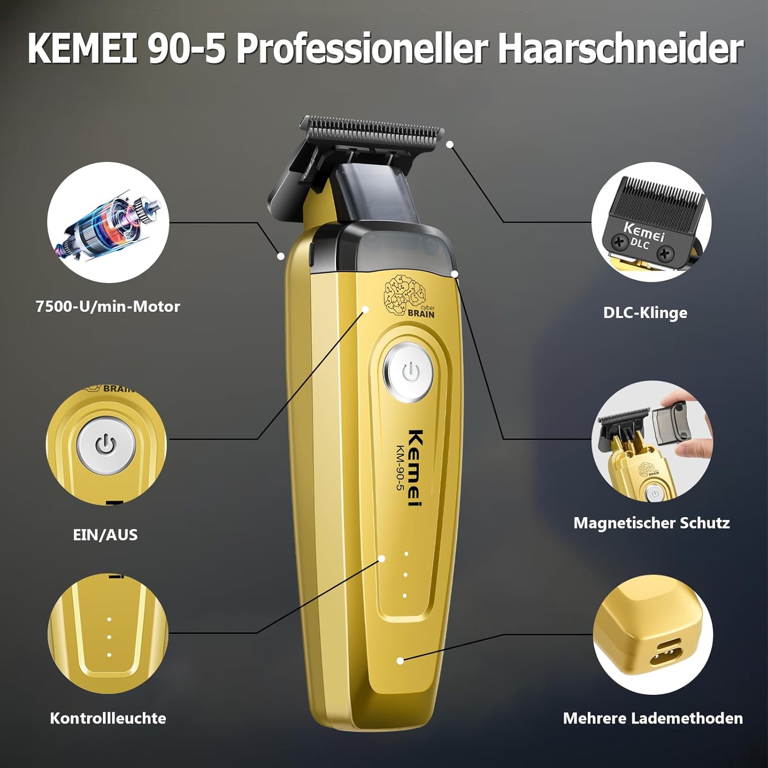 KEMEI Erkek Saç Kesme Makinesi - Hair Care Kit incelemesi ve fiyatı
